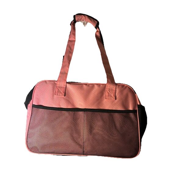 PetAmi Pink And Black Pet Carrier For Small Pets. Shoulder Strap Attached. - Picture 8 of 9